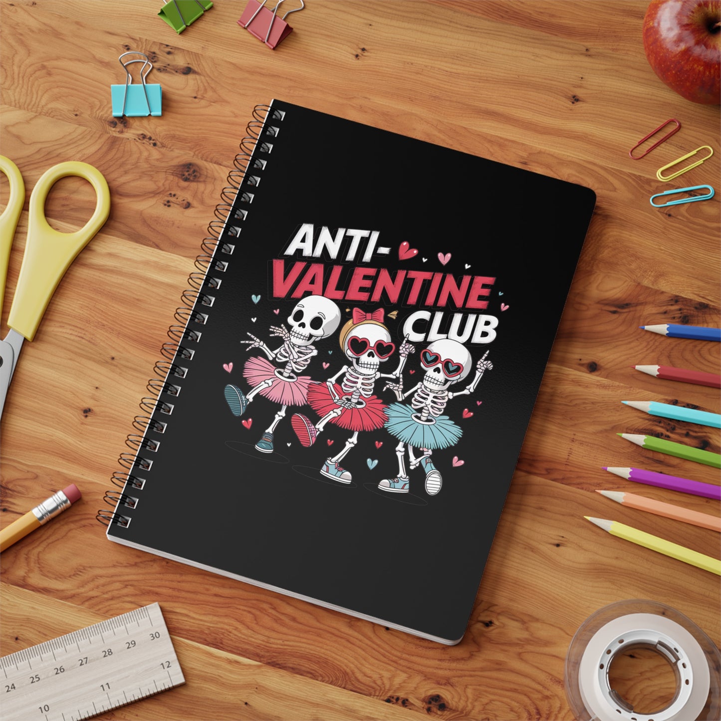 Anti-Valentine Club Softcover Notebook, A5