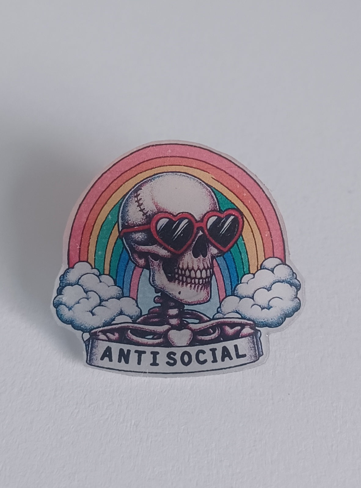 Pin Badge - Antisocial
