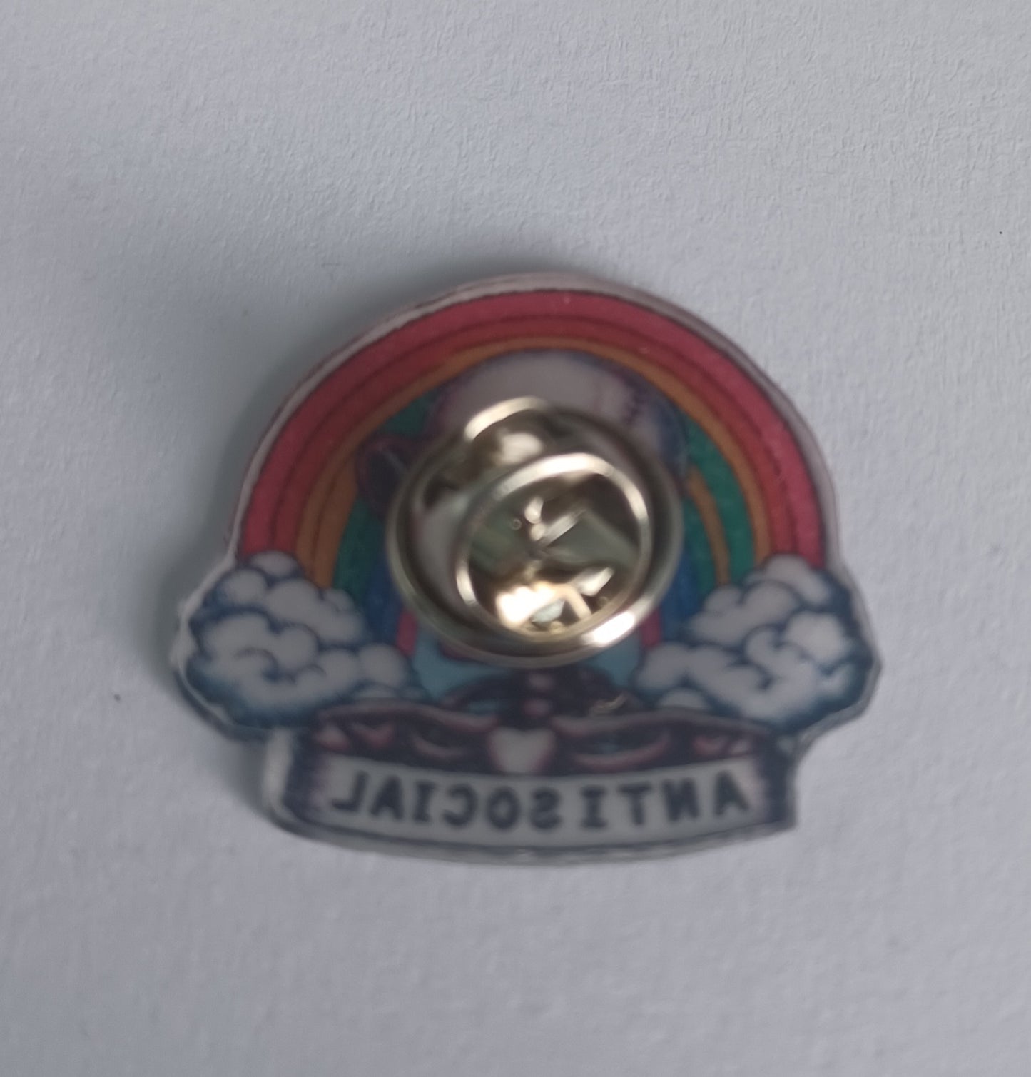 Pin Badge - Antisocial