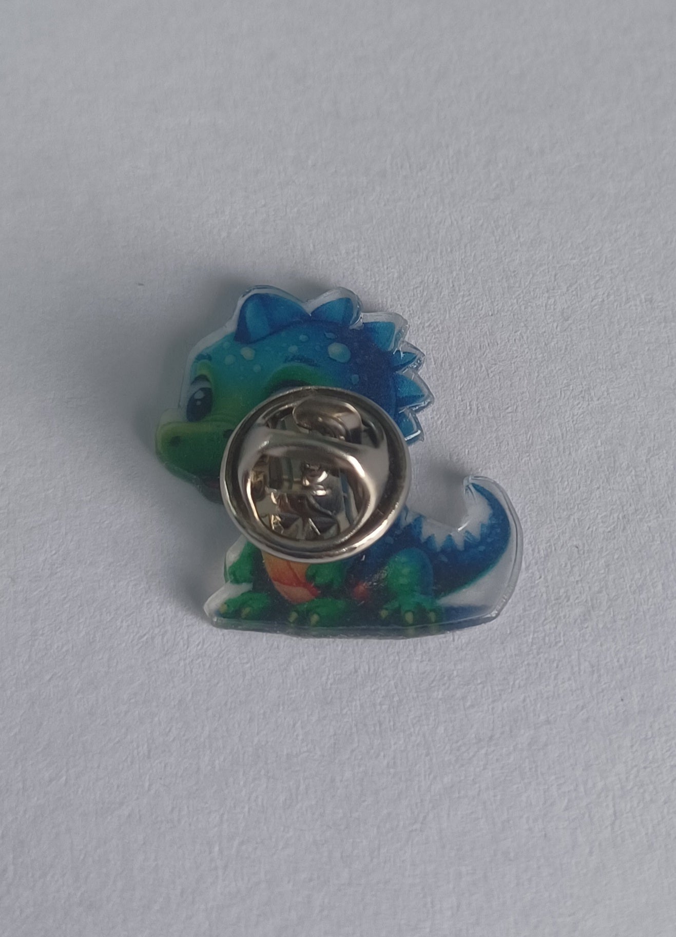 Pin Badge - Cute Dinosaur