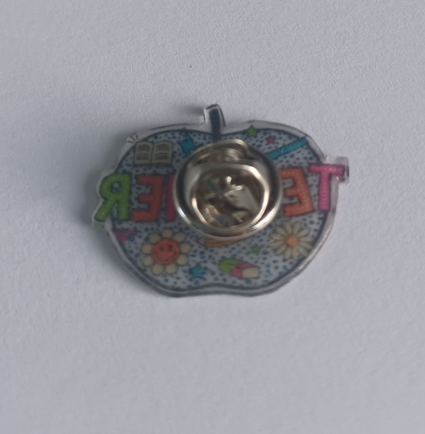 Pin Badge - Spotty Teacher