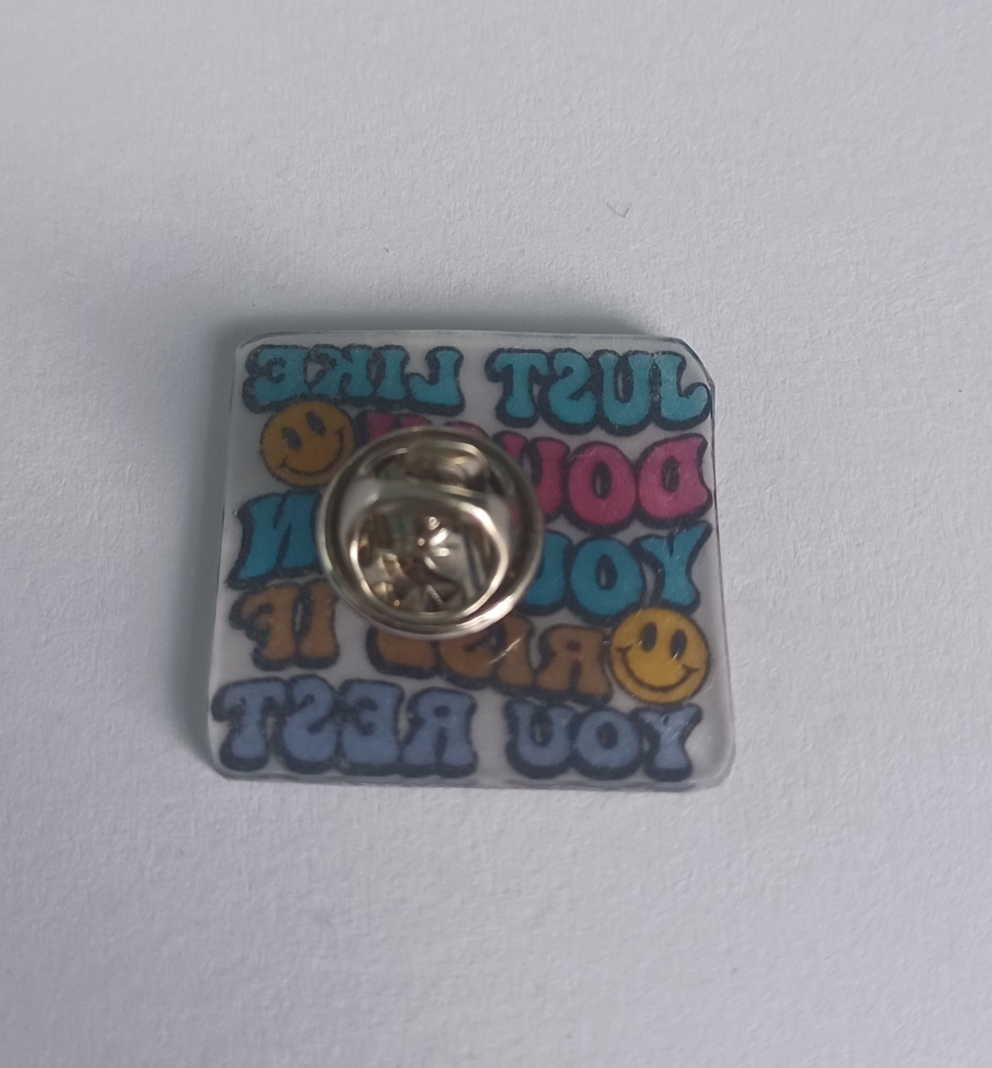 Pin Badge - Just Like Dough Positive Mental Health