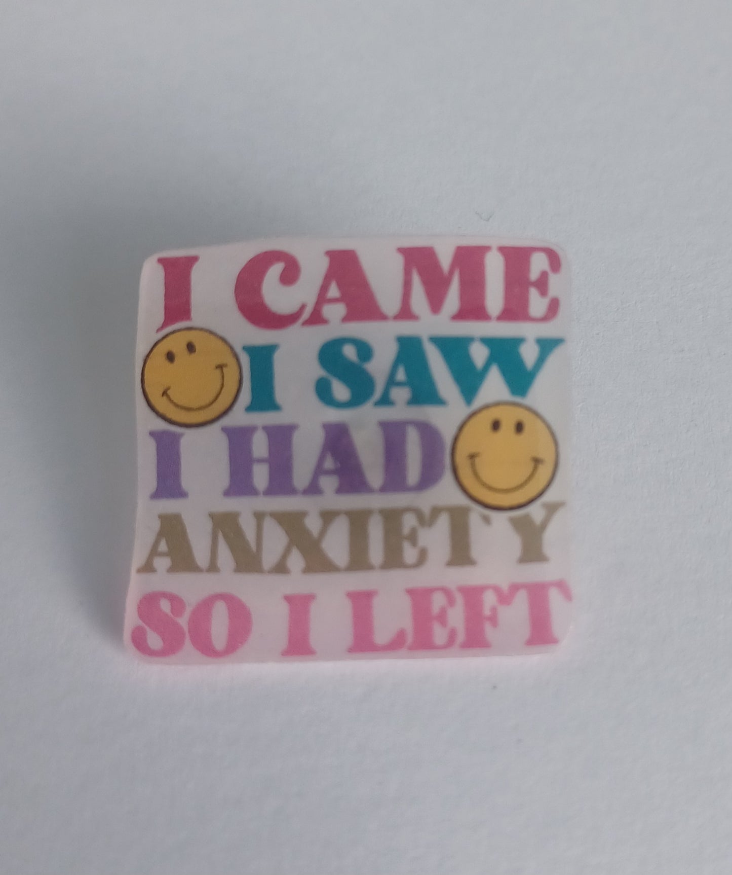Pin Badge - I Came, I Saw Sarcastic