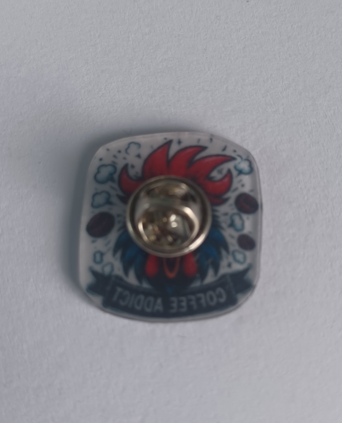 Pin Badge - Coffee Addict