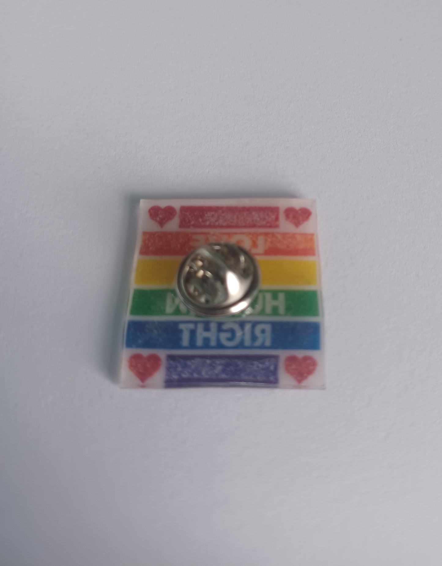 Pin Badge - Love is a Human Right