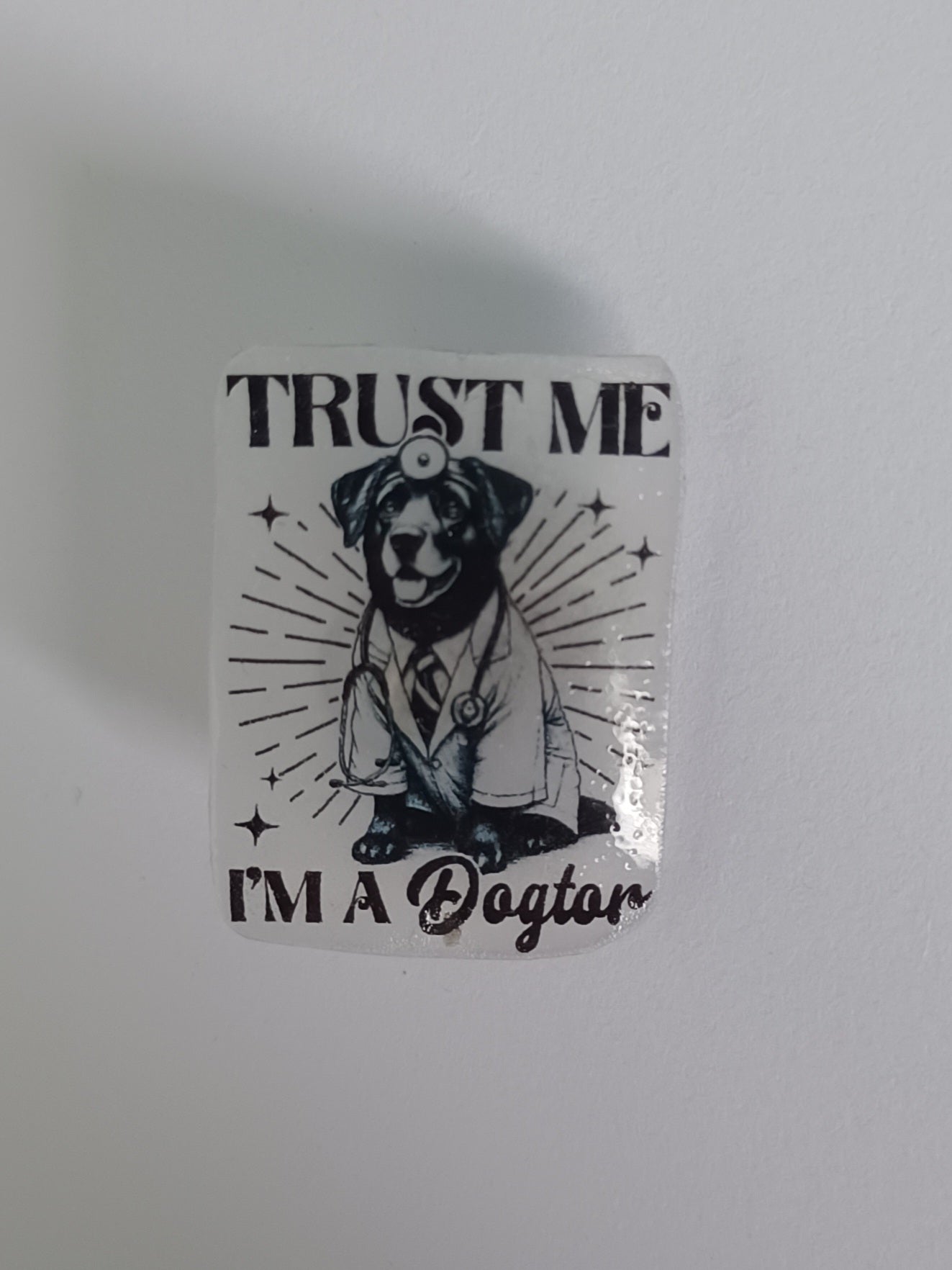 Pin Badge - Trust Me, I'm a Dogtor