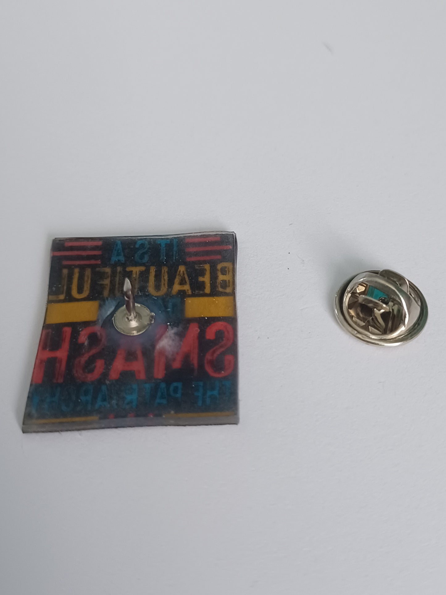 Pin Badge - Smash the Patriarchy Dark