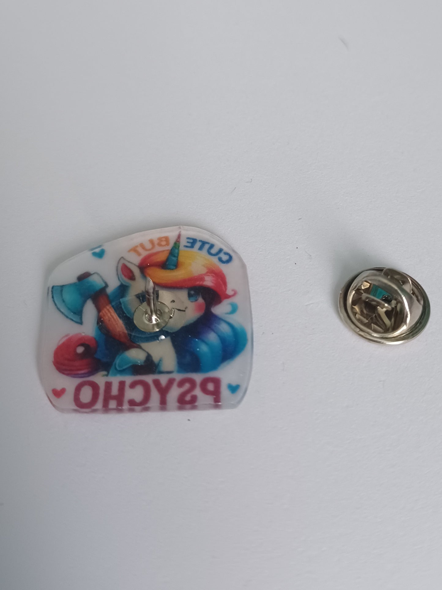Pin Badge - Cute But Psycho