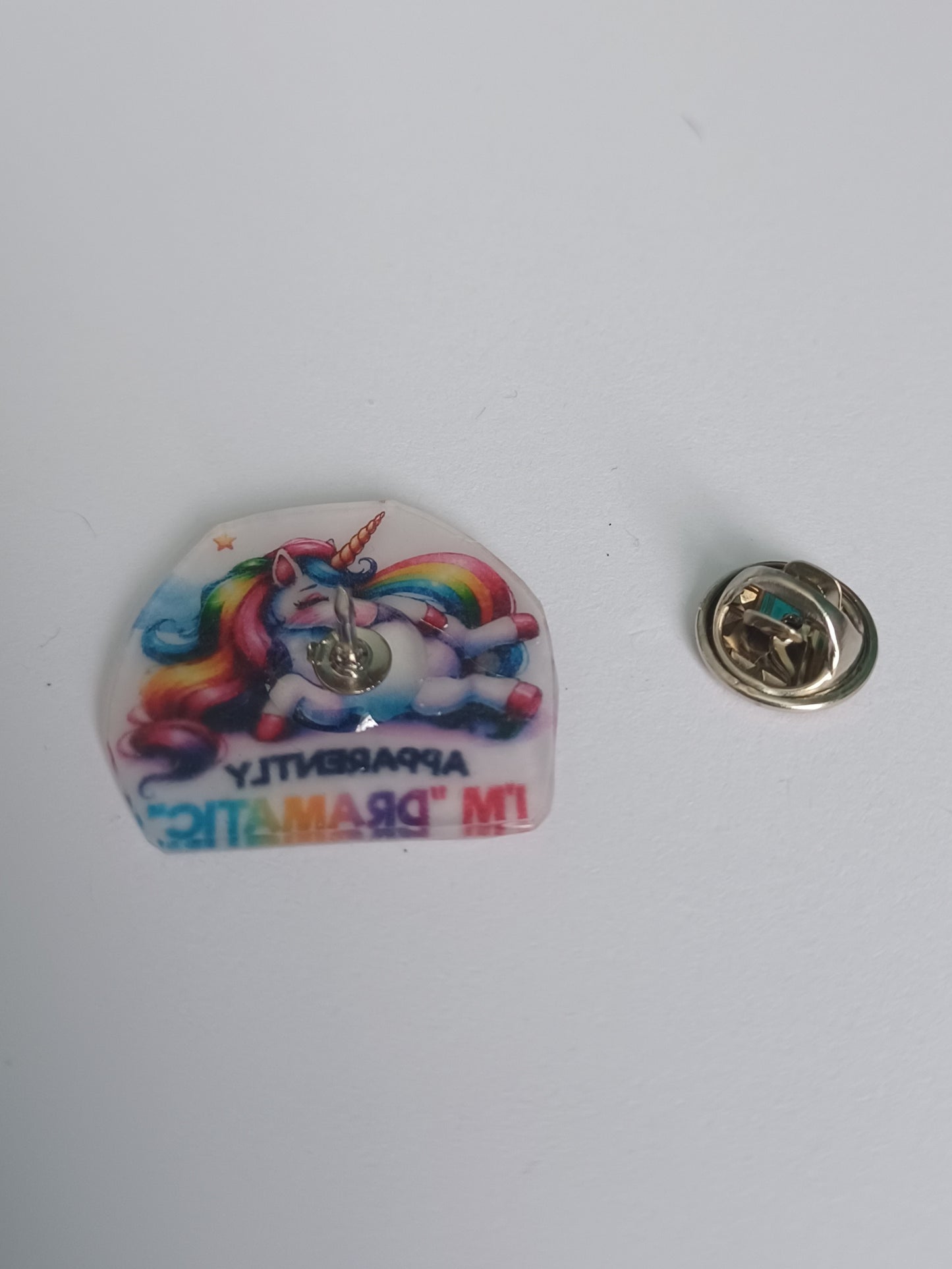 Pin Badge - Apparently I'm Dramatic