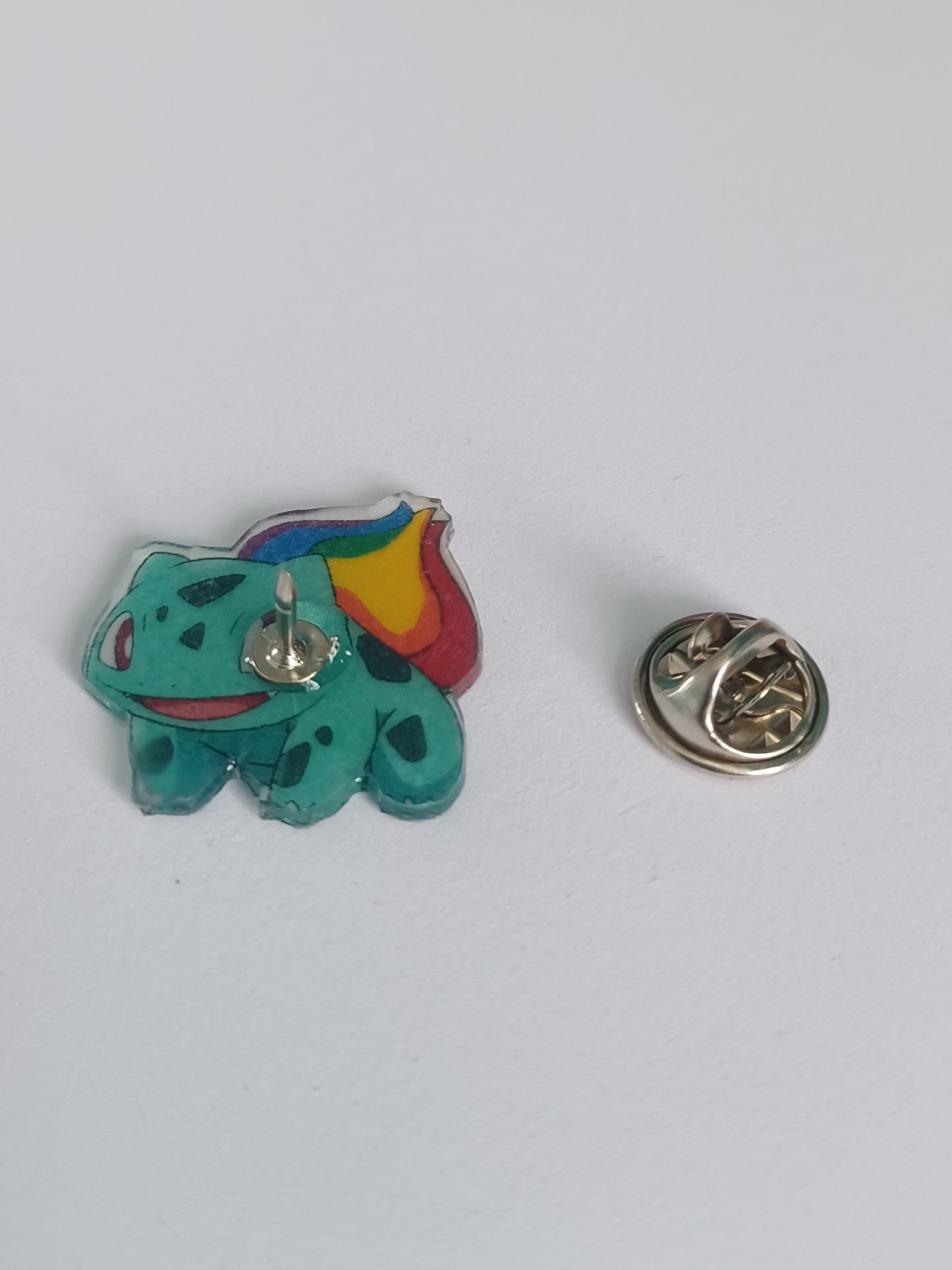 Pin Badge - Pride Bulbasaur