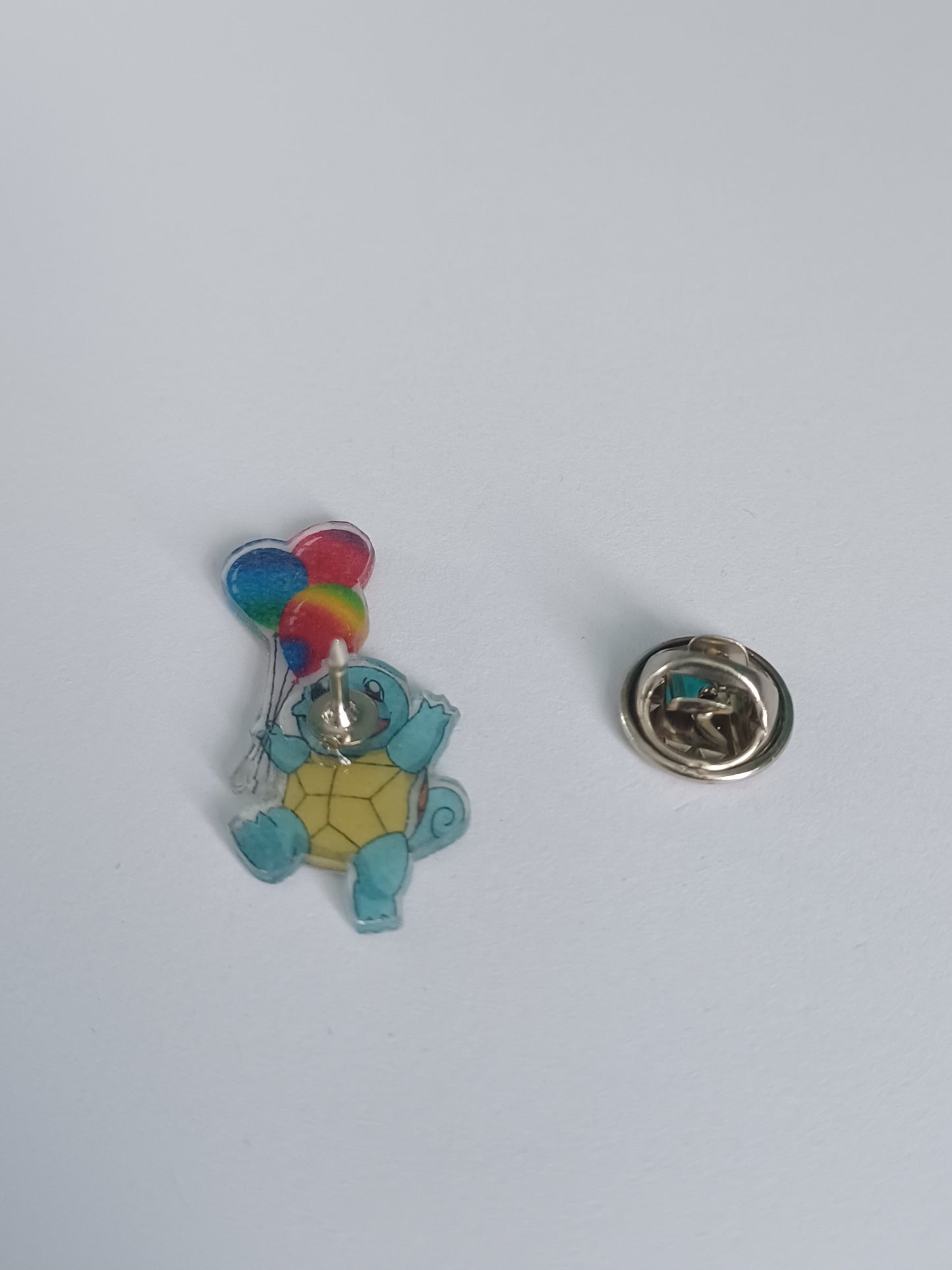 Pin Badge - Pride Squirtle