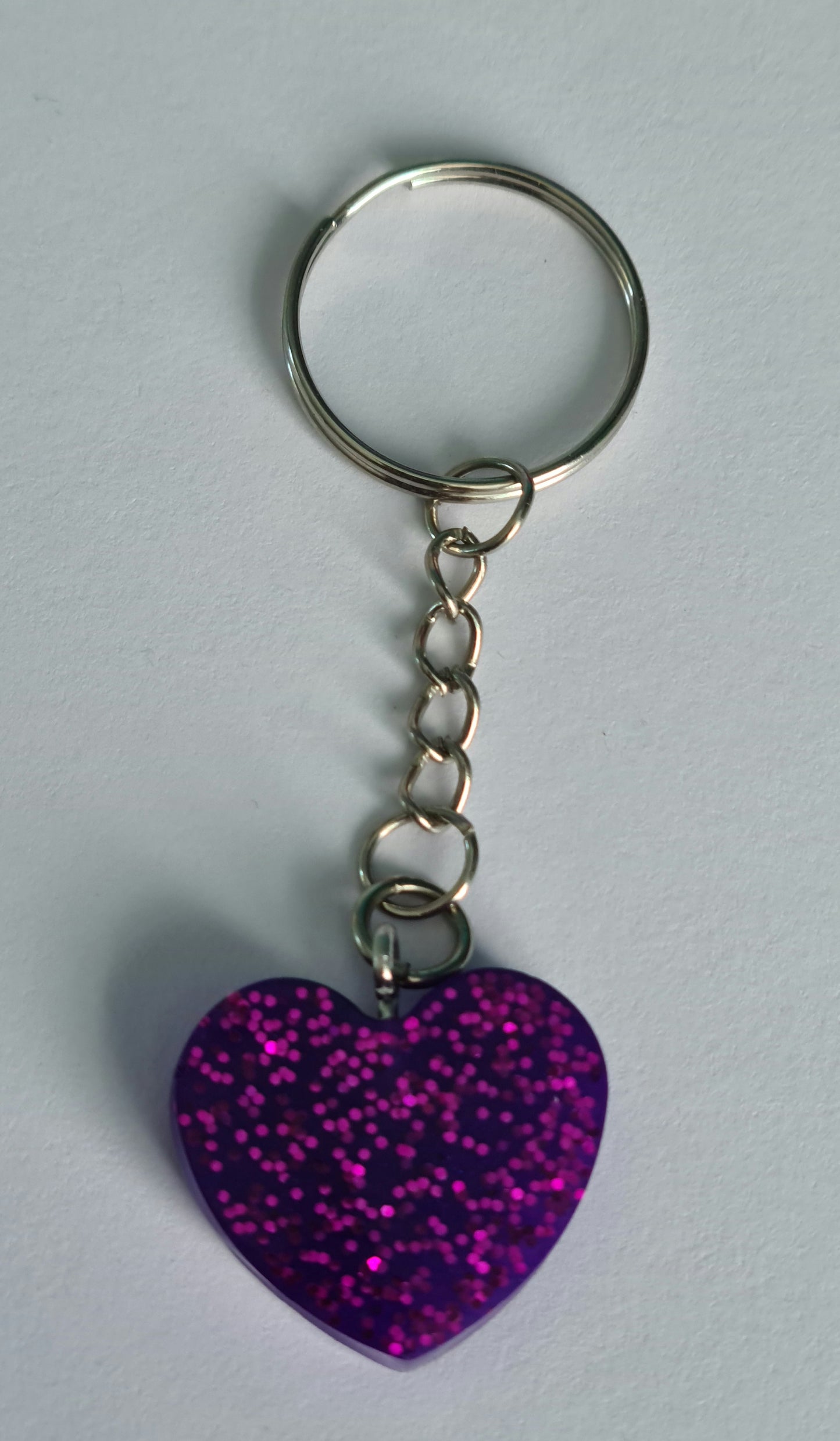 Keyring - Resin Heart