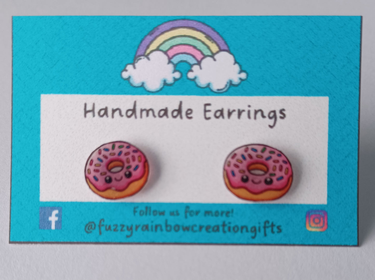 Earrings (studs) - Donuts