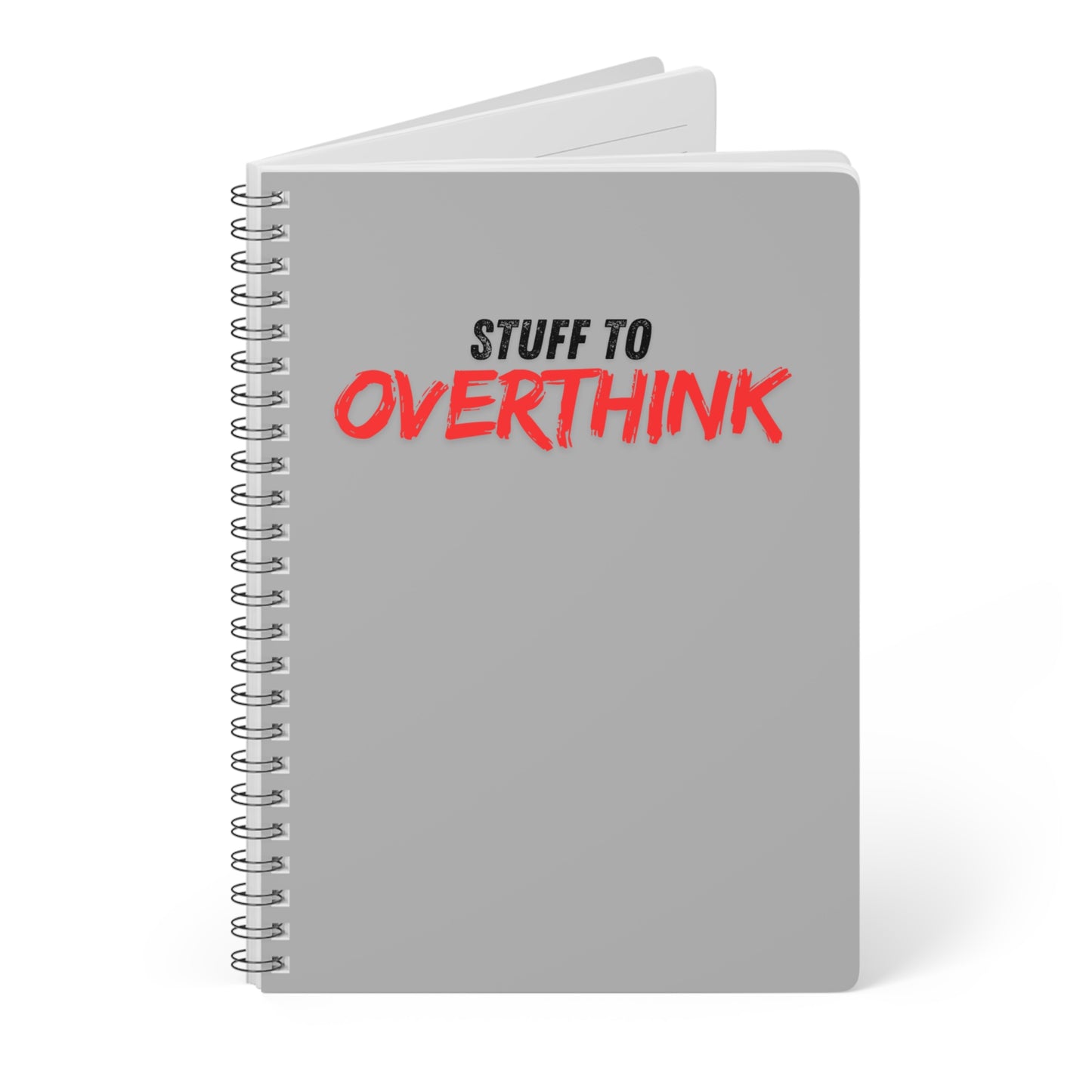 Stuff to Overthink Softcover Notebook, A5