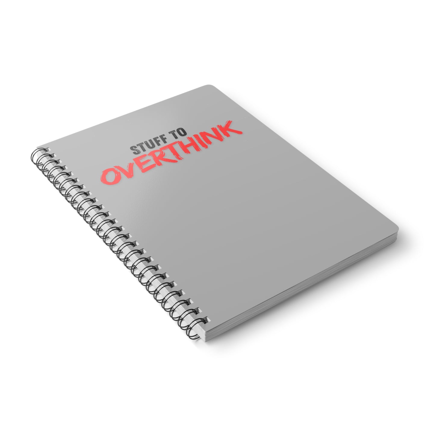 Stuff to Overthink Softcover Notebook, A5