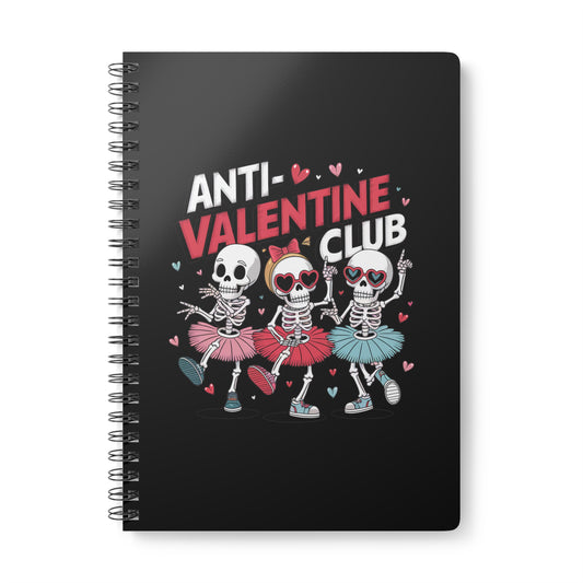 Anti-Valentine Club Softcover Notebook, A5