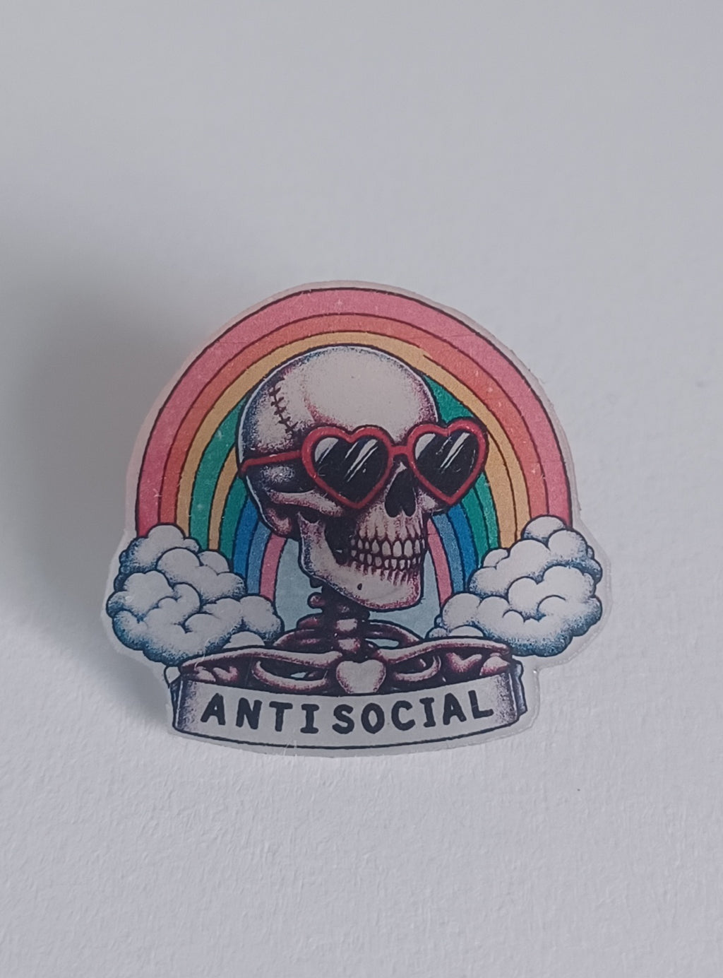 Pin Badge - Antisocial