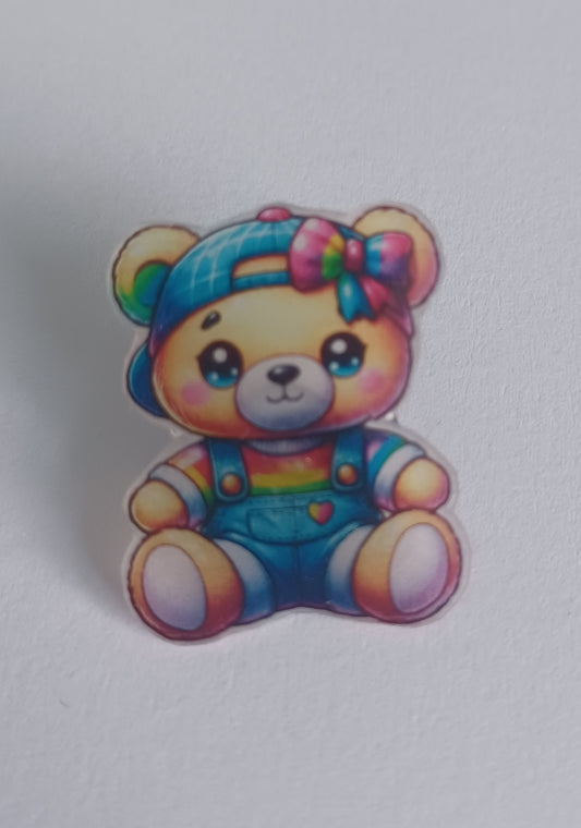Pin Badge - Nostalgic Teddy