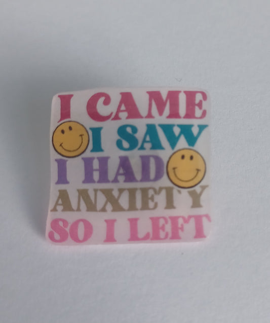 Pin Badge - I Came, I Saw Sarcastic