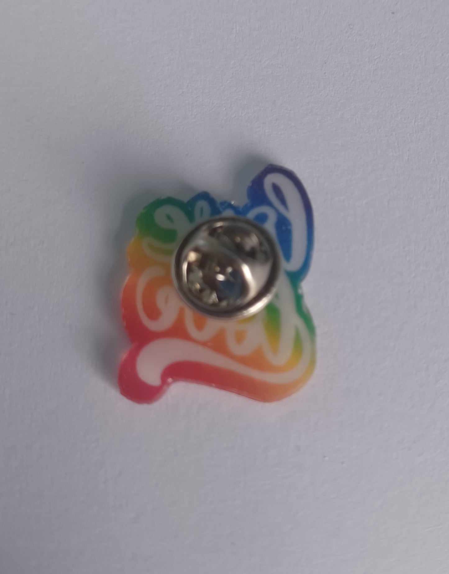 Pin Badge - Love is Love Rainbow