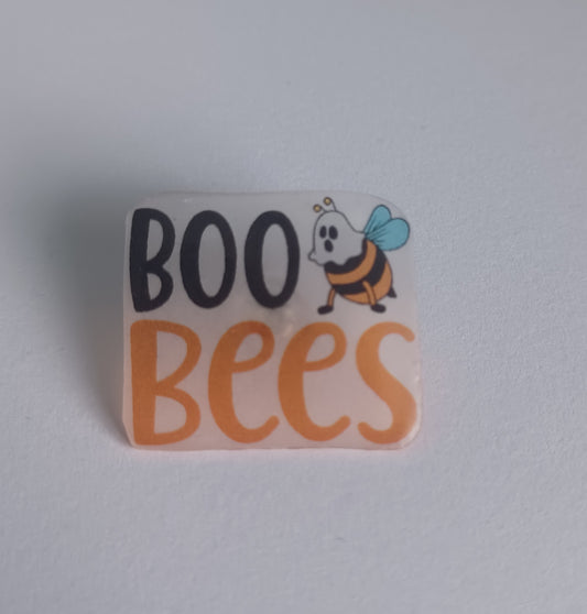 Pin Badge - Boo Bees Funny