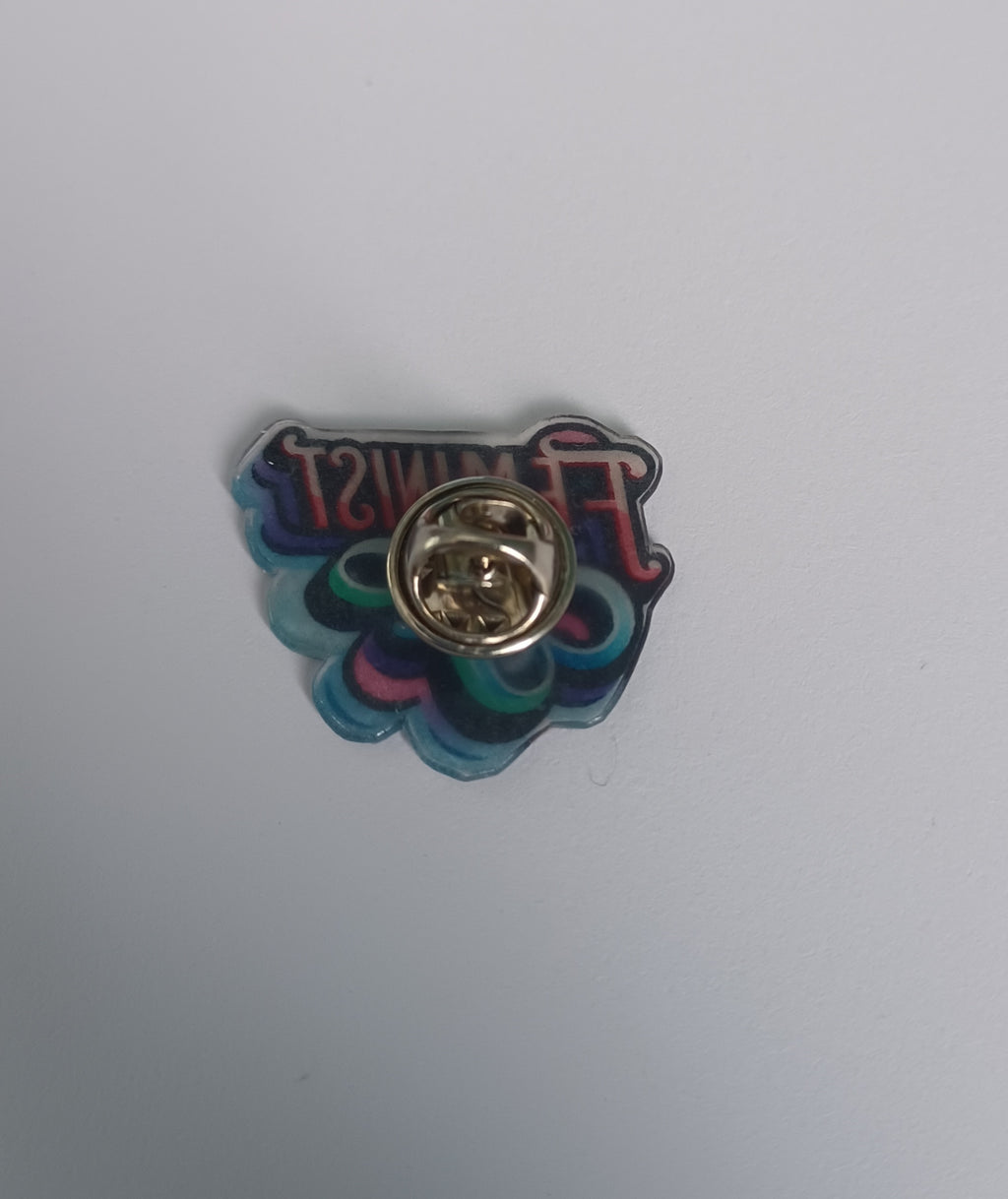 Pin Badge - Feminist AF