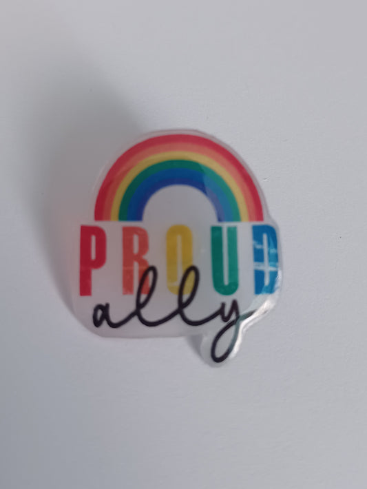 Pin Badge - Proud Ally