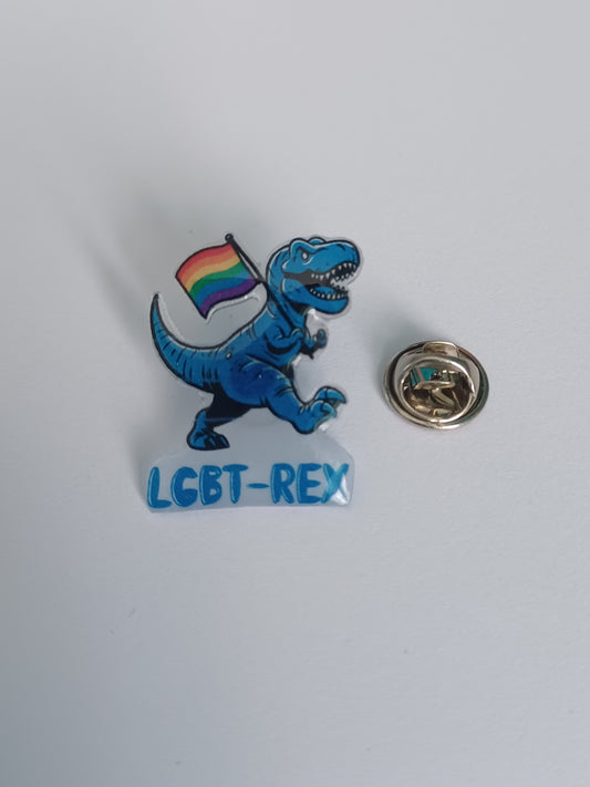 Pin Badge - LGBT-Rex