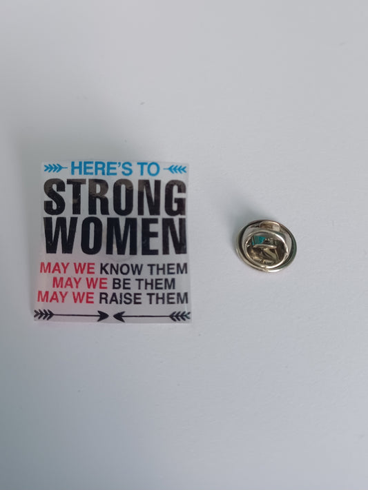 Pin Badge - Strong Women