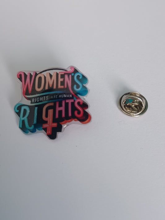 Pin Badge - Women's Rights are Human Rights