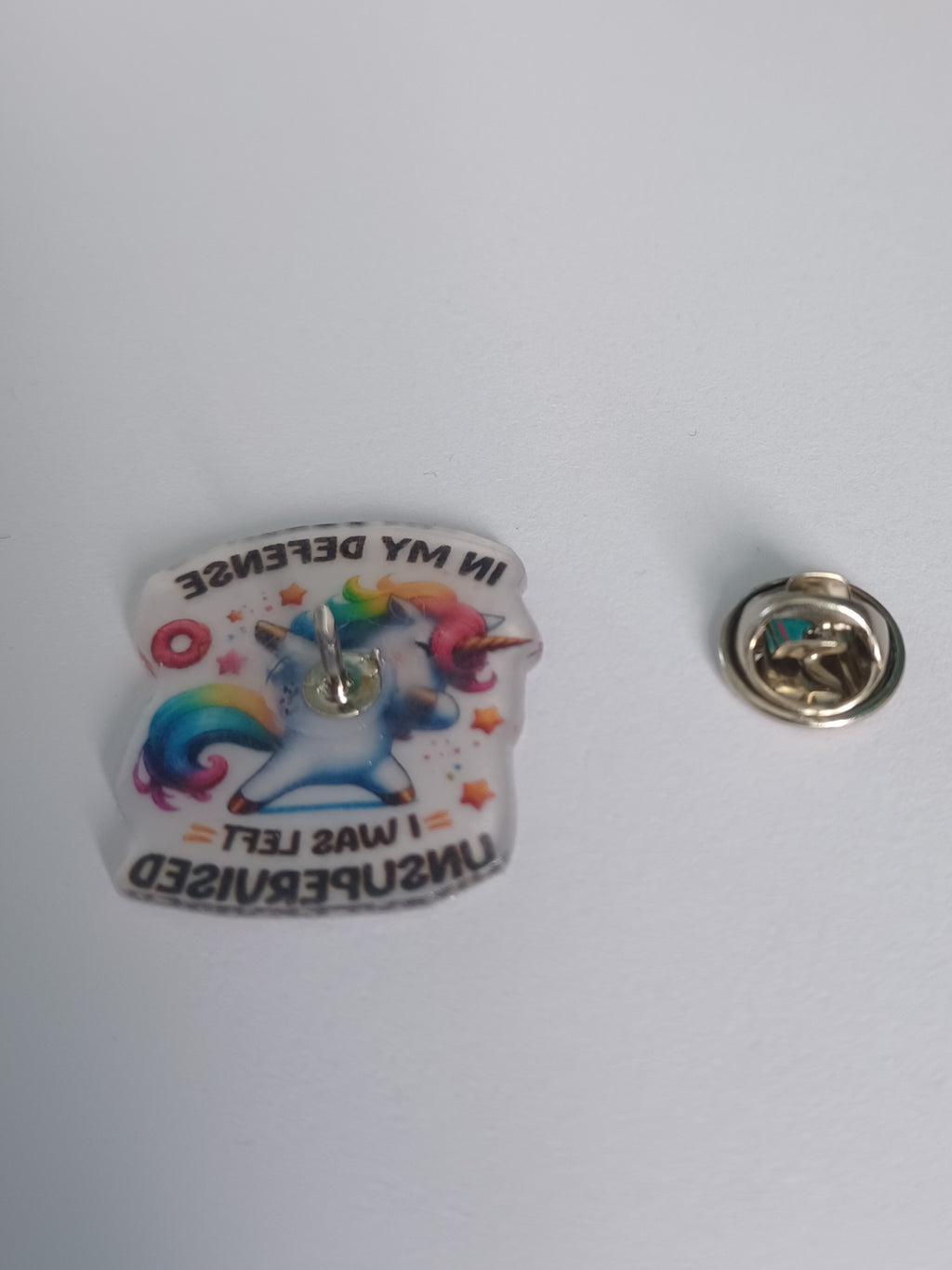 Pin Badge - Dabbing Unicorn