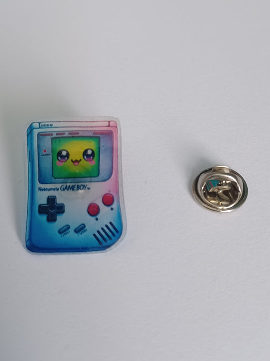 Pin Badge - Kawaii Game Boy