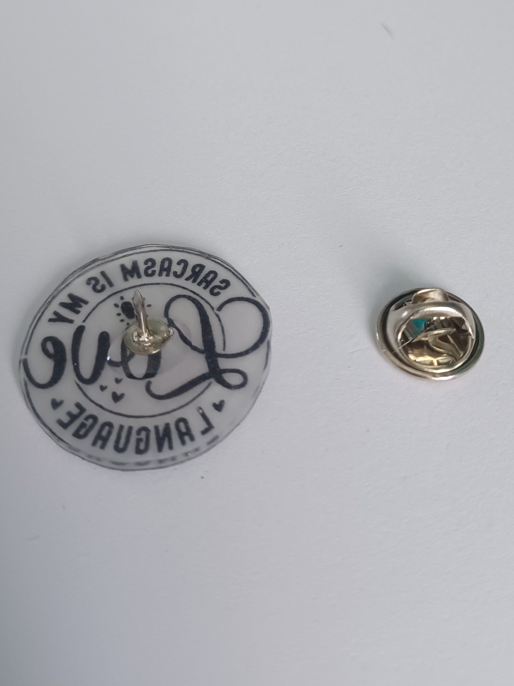 Pin Badge - Sarcasm is My Love Language