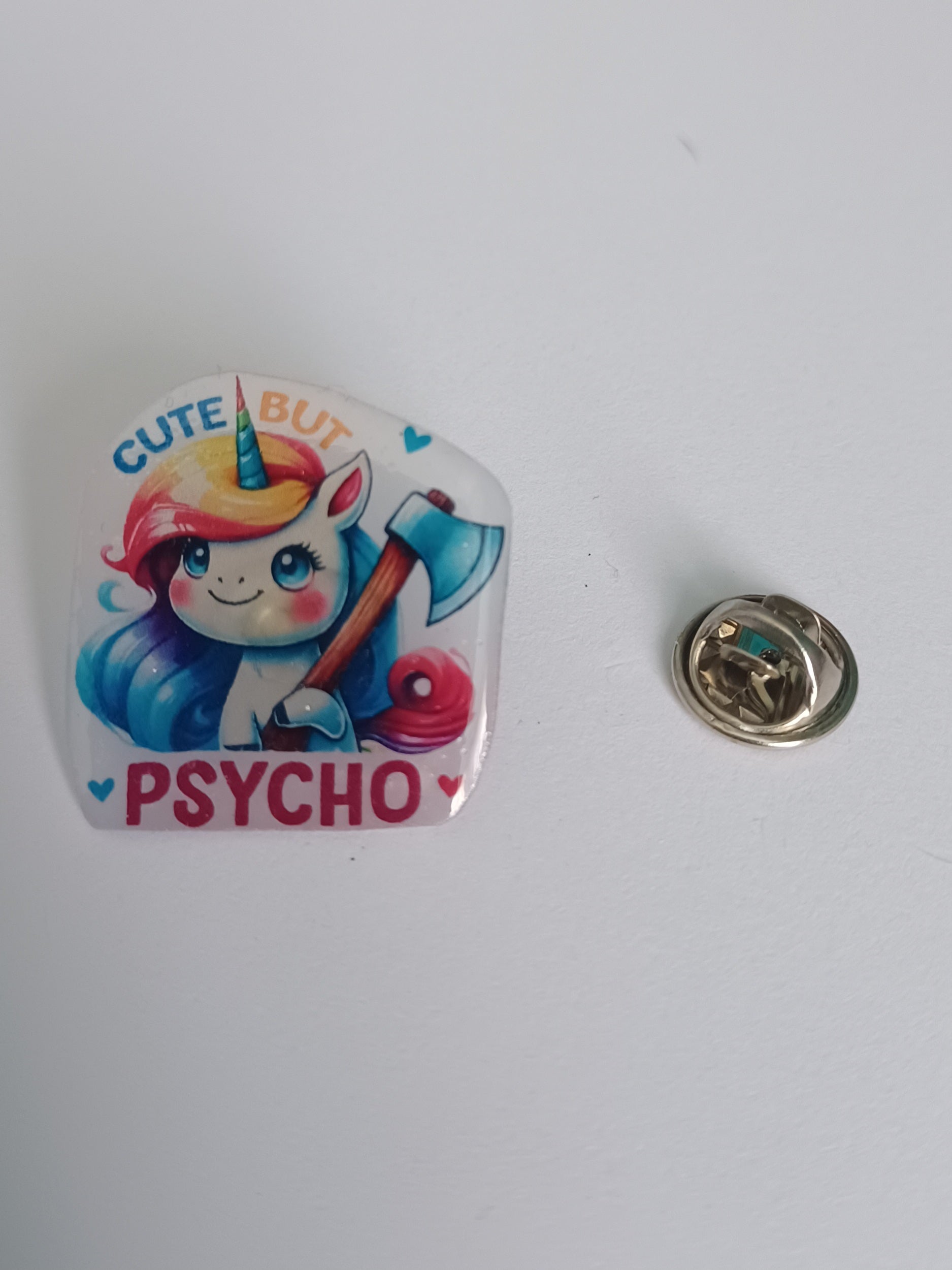 Pin Badge - Cute But Psycho