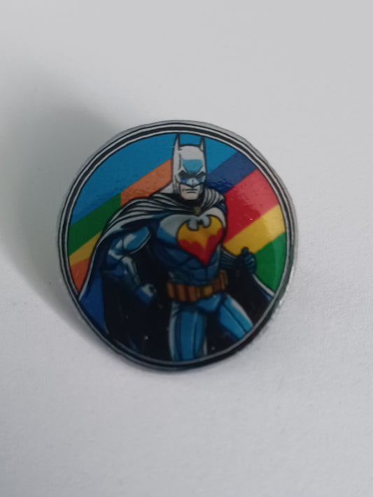 Pin Badge - Pride Batman