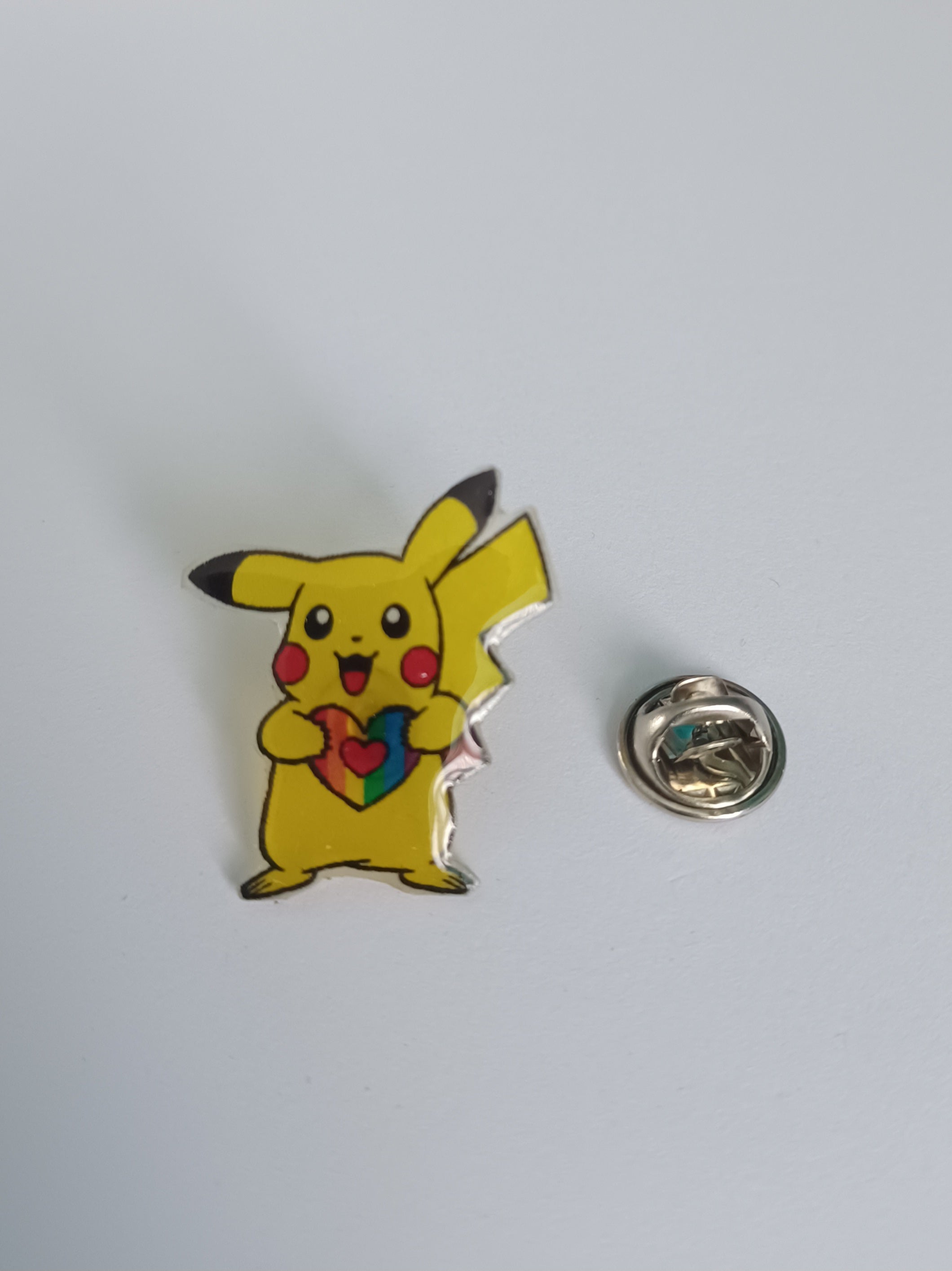 Pin Badge - Pride Pikachu