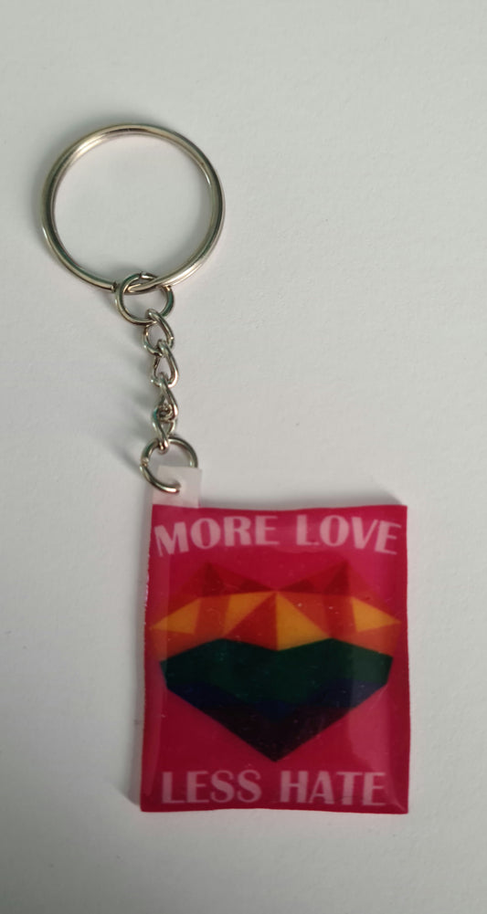 Keyring - More Love, Less Hate
