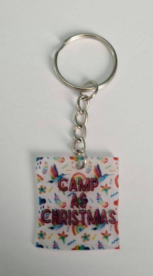 Keyring - Camp As Christmas