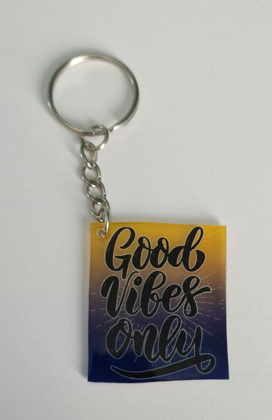 Keyring - Good Vibes Only