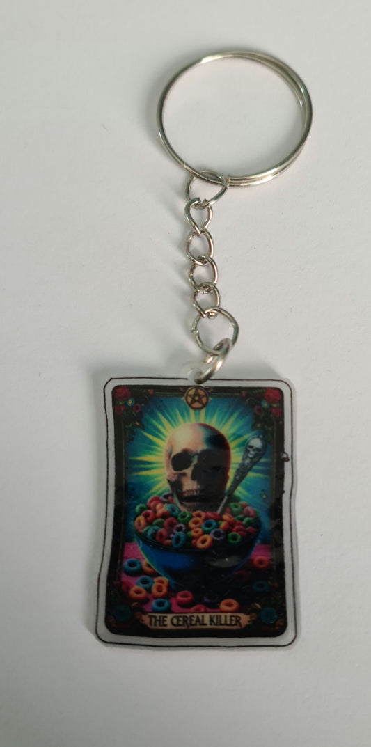 Keyring - The Cereal Killer Tarot