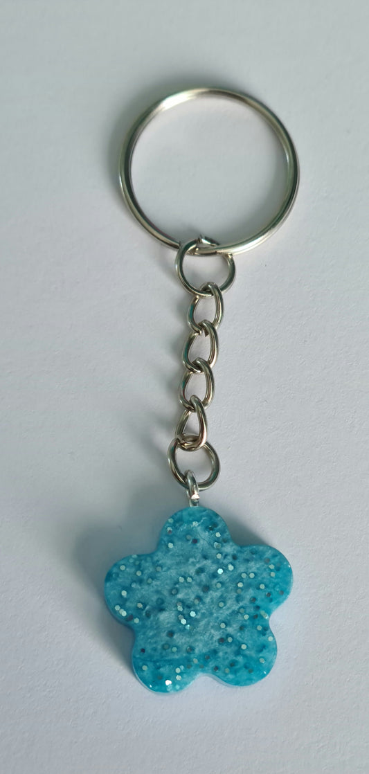 Keyring - Resin Flower