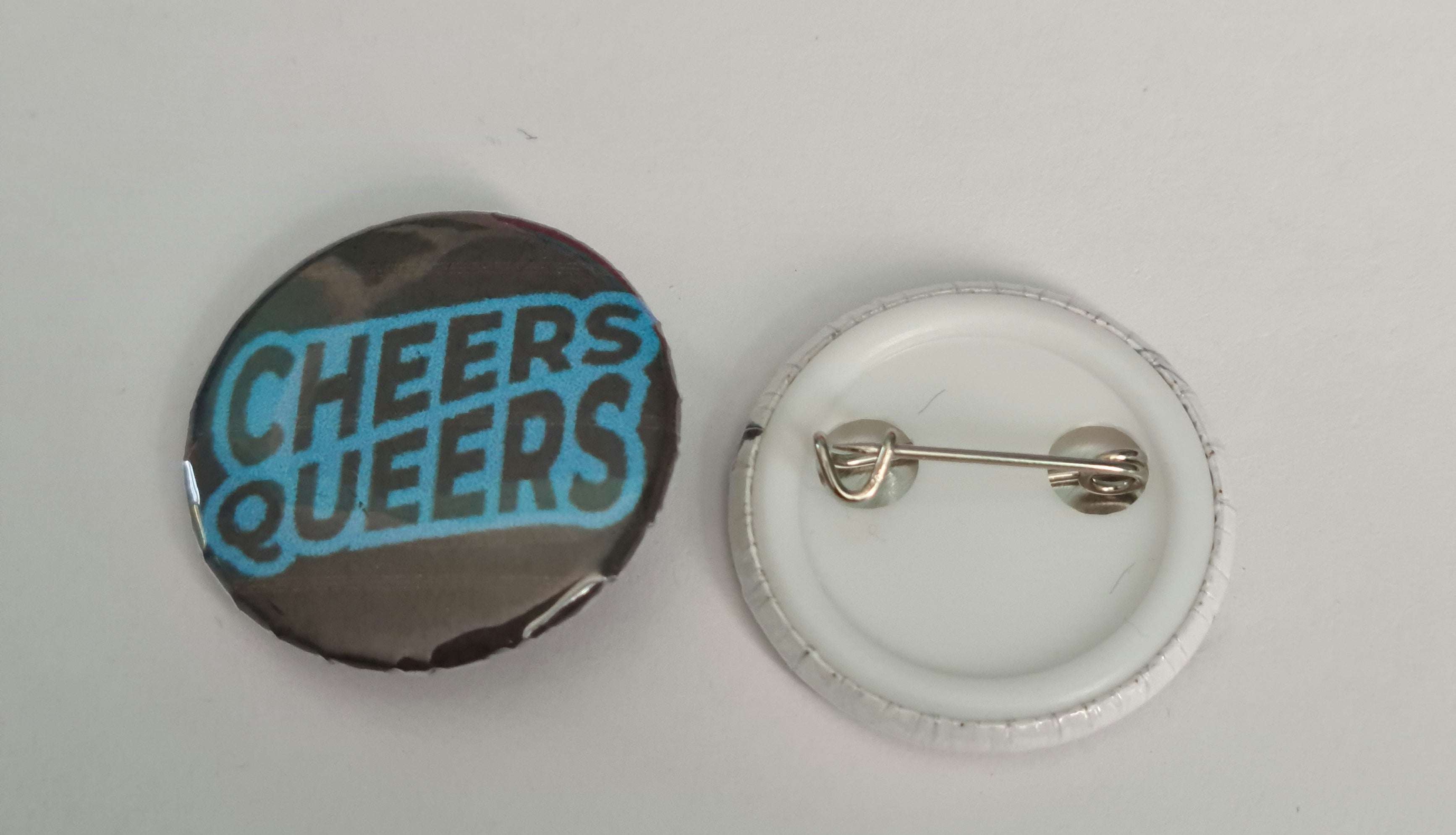 Button Badge - Cheers Queers