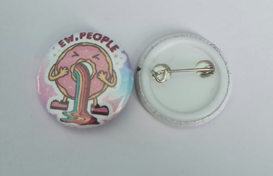 Button Badge - Ew, People