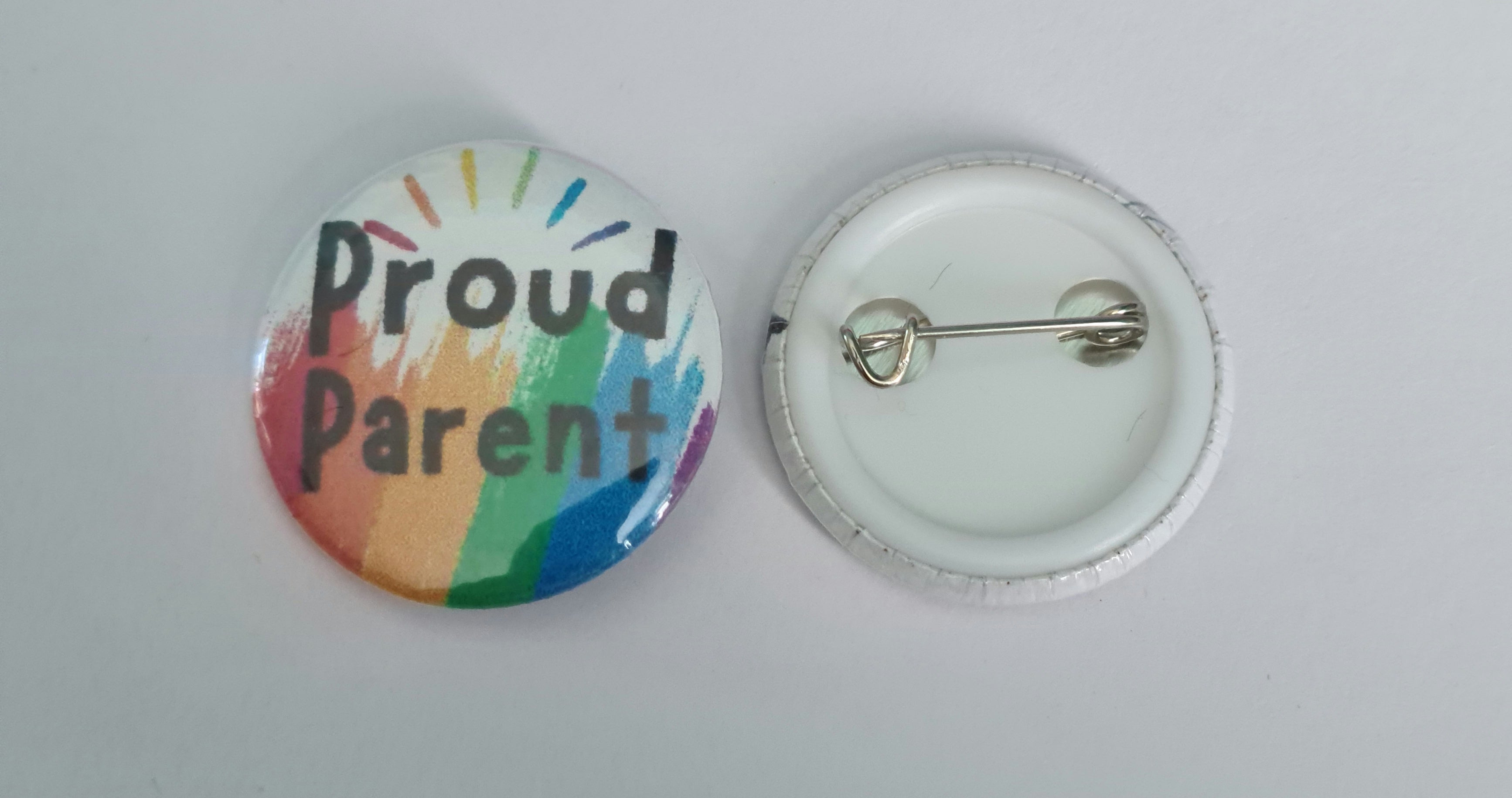 Button Badge - Proud Parent Pride