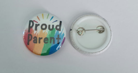Button Badge - Proud Parent Pride