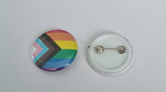Button Badge - Progress Flag