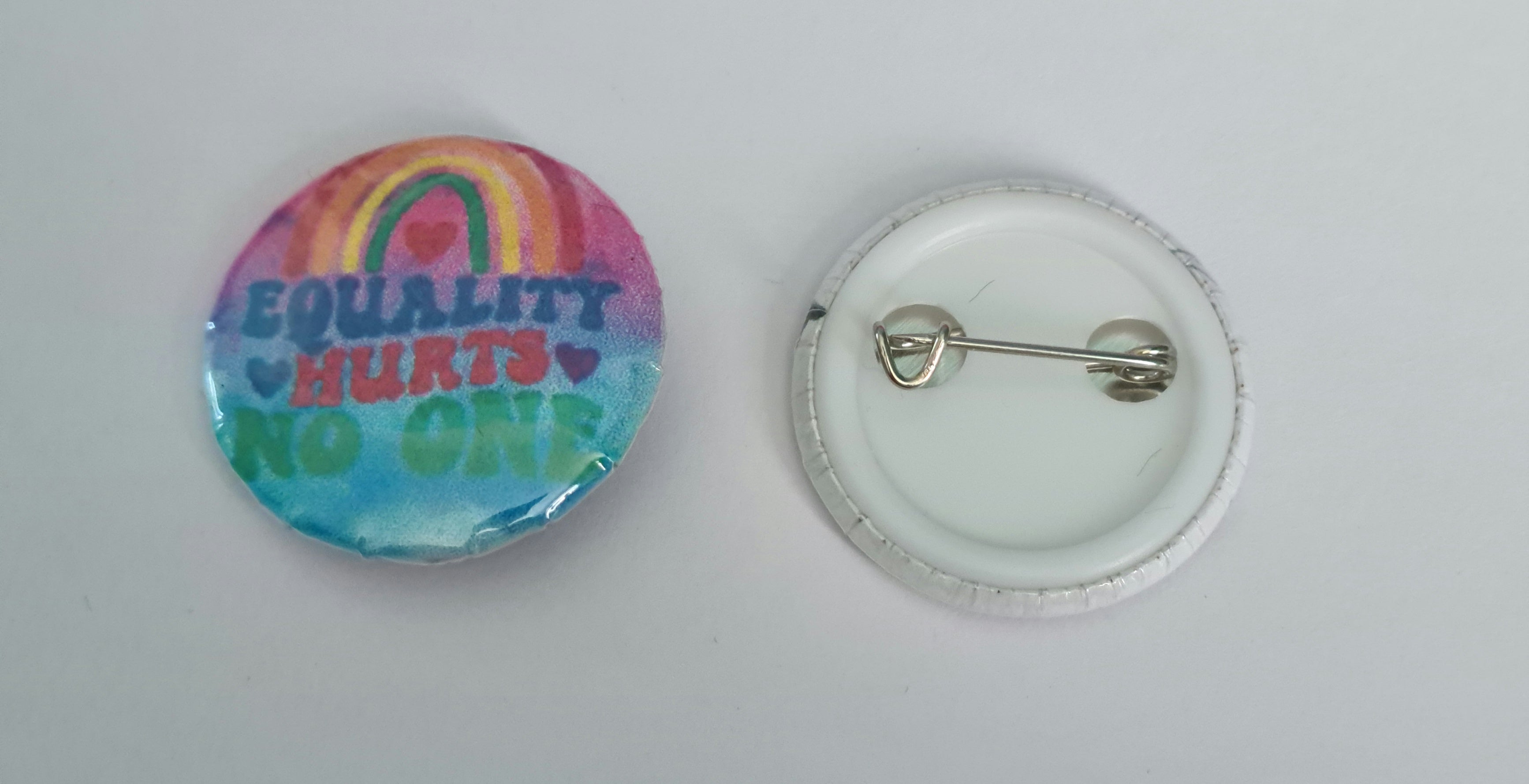 Button Badge - Equality Hurts No One