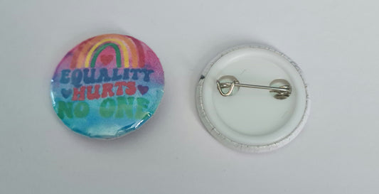 Button Badge - Equality Hurts No One