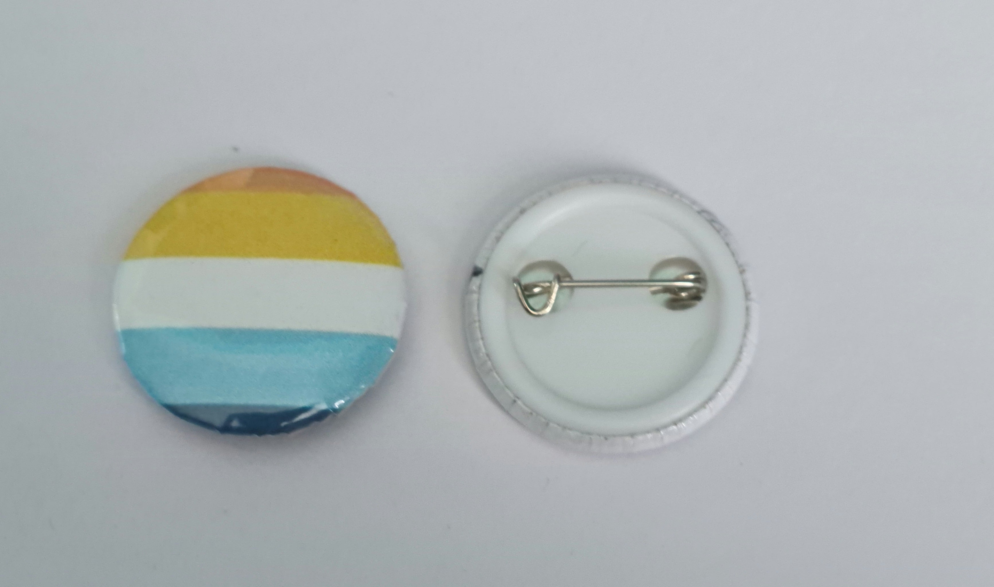 Button Badge - Aro Ace Pride Flag