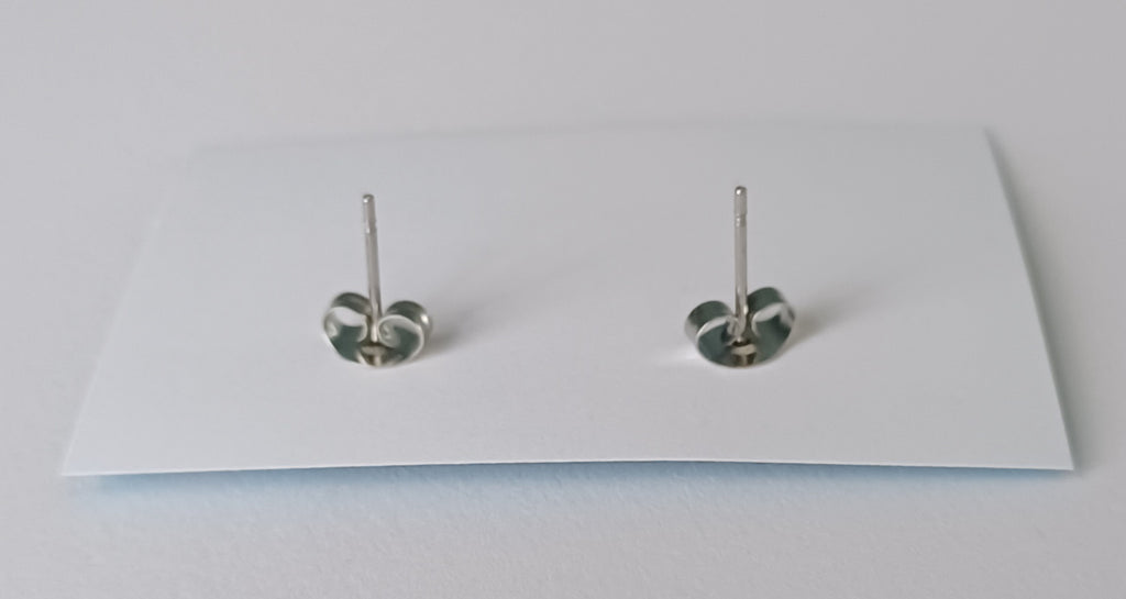 Earrings (studs) - Trans Flag Cats